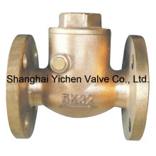 Swing Bronze marine Check Valve JIS F7367